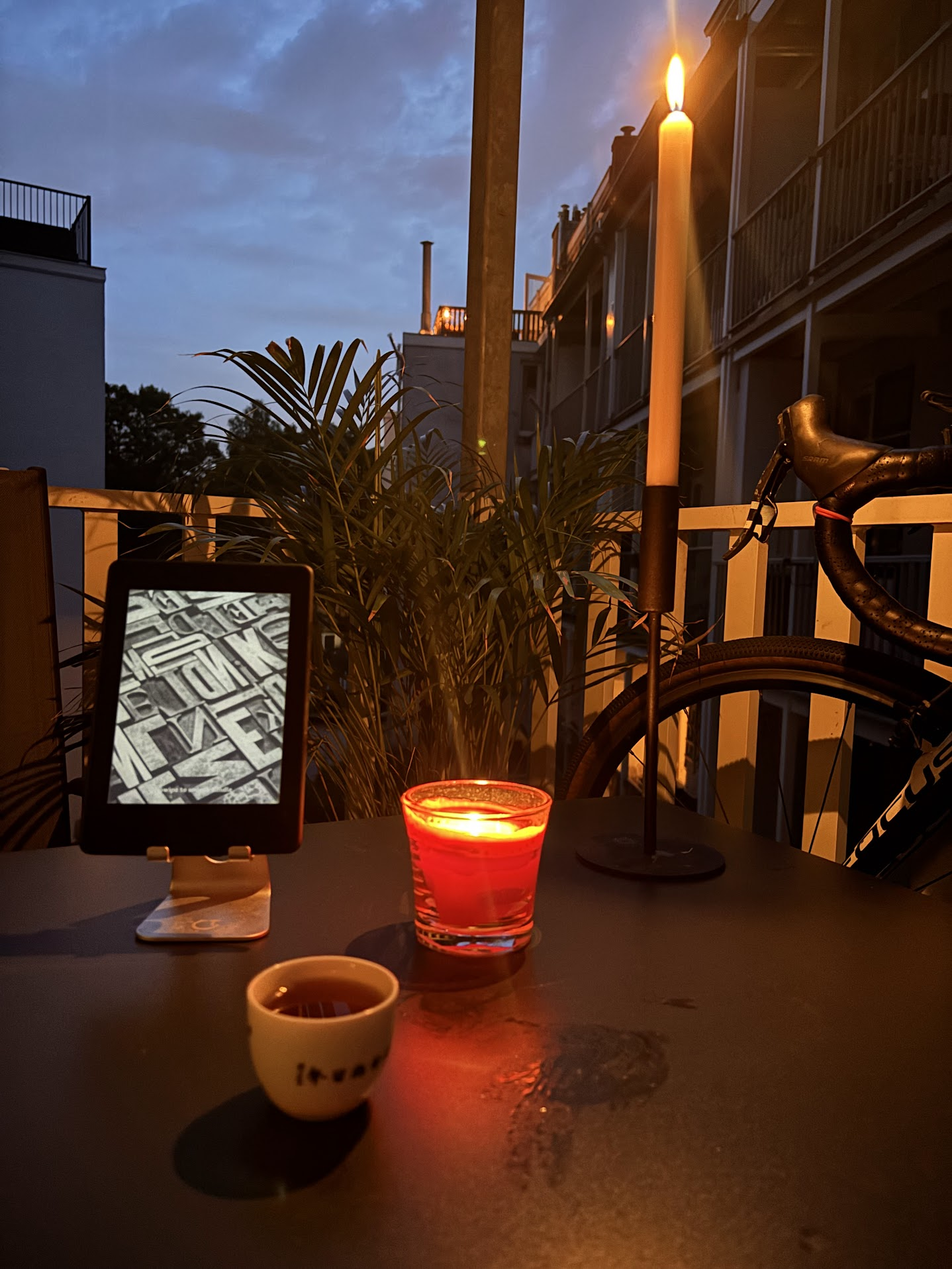 Balcony evening